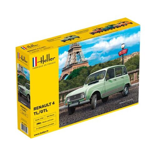 HELLER 80759 1:24 Renault 4l