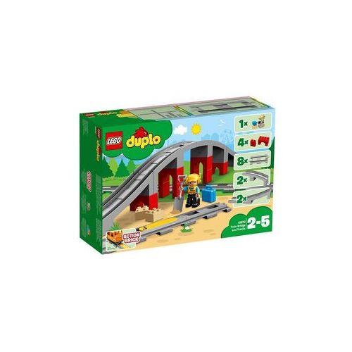 LEGO® DUPLO® 10872 Eisenbahnbrücke und Schienen