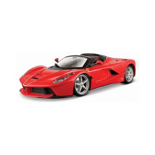 BBURAGO 1:43 Ferrari LaFerrari Aperta, rot