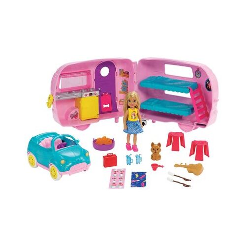 Barbie Chelsea Camper und Puppe Spielset