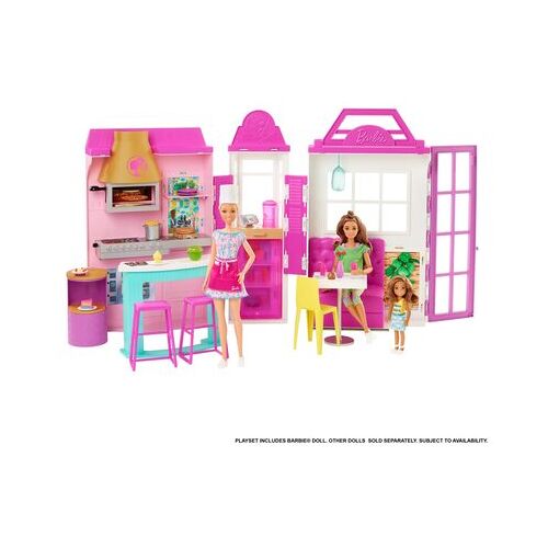 Barbie Restaurant und Puppe