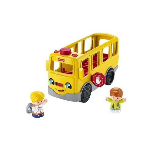 Fisher-Price Little People Schulbus Spielzeug mit Figuren, Lernspielzeug