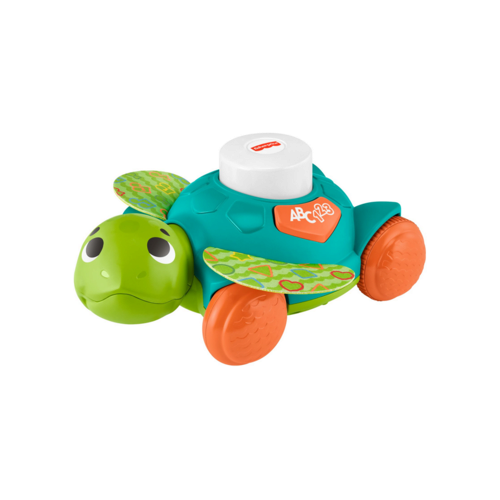 Fisher-Price BlinkiLinkis Meeres-Schildkröte, Baby-Spielzeug mit Musik