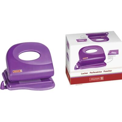 BRUNNEN Locher 20 Colour Code, purple BRUNNEN Locher 20 Colour Code, purple