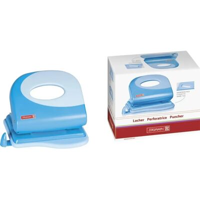 BRUNNEN Locher 20 Colour Code, aqua BRUNNEN Locher 20 Colour Code, aqua