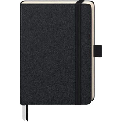 BRUNNEN Notizbuch, schwarz, 80g/m², ca. 9,5 x 12,8cm, 192 Seiten BRUNNEN Notizbuch, schwarz, 80g/m², ca. 9,5 x 12,8cm, 192 Seiten