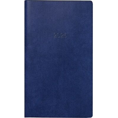 BRUNNEN Taschenkalender Mod. 750 '25 A6, Kunststoff, blau BRUNNEN Taschenkalender Mod. 750 '25 A6, Kunststoff, blau