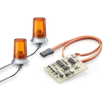 Carson Modellsport 500907010 Orange LED Warnleuchte - LED warning light Carson Modellsport 500907010 Orange LED Warnleuchte - LED warning light