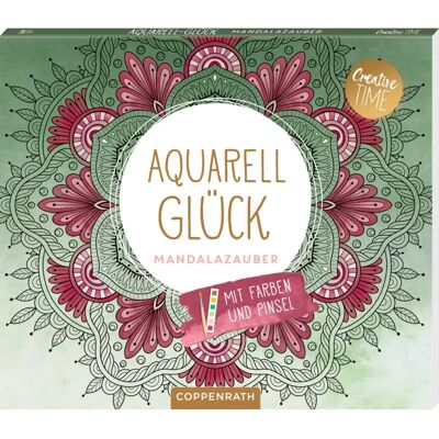 Coppenrath Verlag Aquarell-Glück Mandalazauber Creative Time Coppenrath Verlag Aquarell-Glück Mandalazauber Creative Time