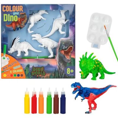 Depesche 0012672 Dino World DIY Colour Your Dino Depesche 0012672 Dino World DIY Colour Your Dino