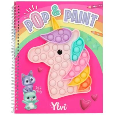 Ylvi - 0413755 - 36 Seiten - Einhorn Pop-it Umschlag - Malbuch Ylvi - 0413755 - 36 Seiten - Einhorn Pop-it Umschlag - Malbuch