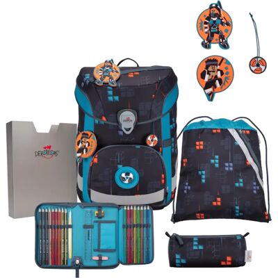 Derdiedas - Ergoflex Easy Schulranzenset - Ninja Fighter - Rucksack Derdiedas - Ergoflex Easy Schulranzenset - Ninja Fighter - Rucksack