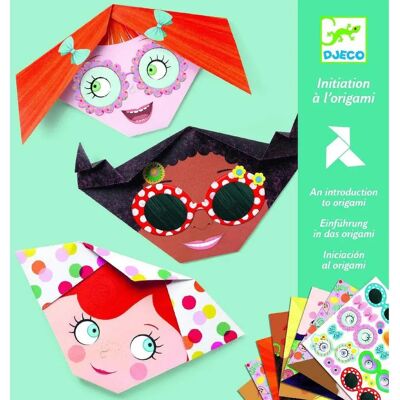 Djeco Origami-Set - Schöne Gesichter - Origami-Kit für Kinder Djeco Origami-Set - Schöne Gesichter - Origami-Kit für Kinder