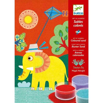Djeco Sandbild: Im Freien Djeco Sandbild: Im Freien
