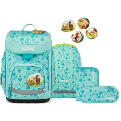 ergobag Cubo Set Schulranzen-Set ReitBärtraum, 5-teilig Blau Türkis 19 Liter ergobag Cubo Set Schulranzen-Set ReitBärtraum, 5-teilig Blau Türkis 19 Liter