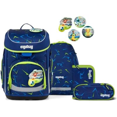 ergobag Cubo Set Schulranzen-Set SpitzenreitBär 5-teilig Blau 19 Liter ergobag Cubo Set Schulranzen-Set SpitzenreitBär 5-teilig Blau 19 Liter