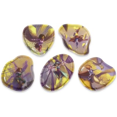 ergobag Kontur Kletties-Set Superstärke, 5-teilig bunt 10 x 0,4 x 9 cm ergobag Kontur Kletties-Set Superstärke, 5-teilig bunt 10 x 0,4 x 9 cm
