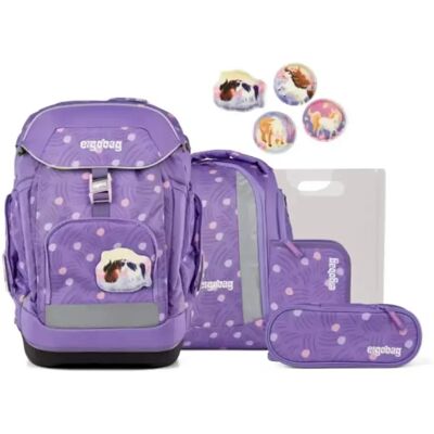 ergobag maxi Schulranzen-Set PonyBäradies lila 24 Liter 6-teilig ergobag maxi Schulranzen-Set PonyBäradies lila 24 Liter 6-teilig