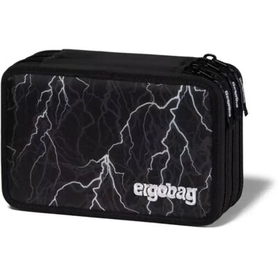 ergobag Maximäppchen Super ReflektBär Schwarz Weiß mit 3 Fächern 40-teilig ergobag Maximäppchen Super ReflektBär Schwarz Weiß mit 3 Fächern 40-teilig