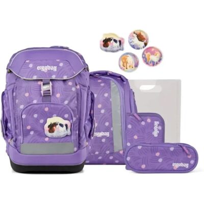 ergobag Pack Set Schulranzen-Set PonyBärparadies, 6-teilig Lila 20 Liter ergobag Pack Set Schulranzen-Set PonyBärparadies, 6-teilig Lila 20 Liter