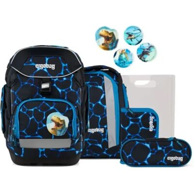 ergobag Pack Set Schulranzen-Set 5-teilig Bärassic Garden Blau 20 Liter ergobag Pack Set Schulranzen-Set 5-teilig Bärassic Garden Blau 20 Liter