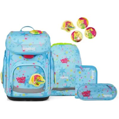 ergobag Cubo Set Schulranzen-Set Bärhext special edition 5-teilig Blau 19 Liter ergobag Cubo Set Schulranzen-Set Bärhext special edition 5-teilig Blau 19 Liter
