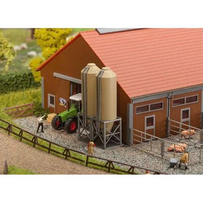 FALLER 222214 Futtermittelsilos FALLER 222214 Futtermittelsilos