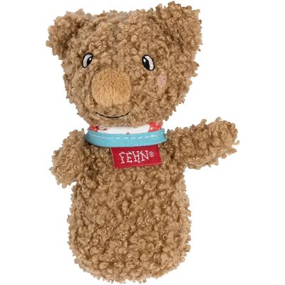 Fehn Mini-Rassel Bär Fred Braun 11 cm Fehn Mini-Rassel Bär Fred Braun 11 cm