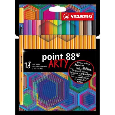 Stabilo Point 88 ARTY Fineliner Buntfarben - Fineliner Stabilo Point 88 ARTY Fineliner Buntfarben - Fineliner