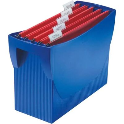 HAN Hängemappenbox SWING, für ca. 20 Mappen, 390 x 260 x 150 mm, blau HAN Hängemappenbox SWING, für ca. 20 Mappen, 390 x 260 x 150 mm, blau