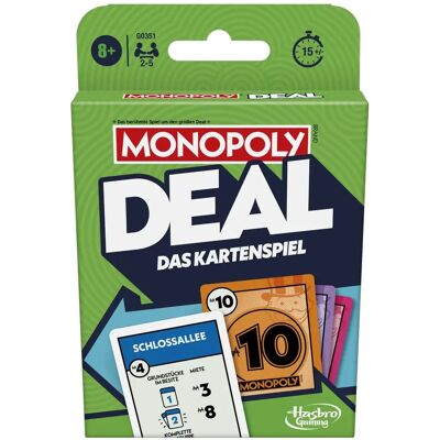 Hasbro Monopoly Deal Kartenspiel Hasbro Monopoly Deal Kartenspiel