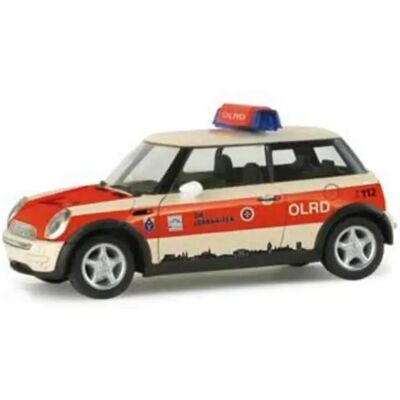Herpa Mini Cooper Johanniter Giessen Herpa Mini Cooper Johanniter Giessen