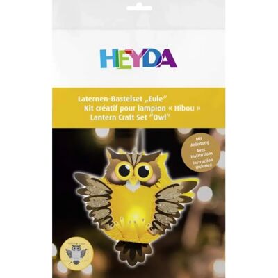Heyda Laternen-Bastelset Eule Heyda Laternen-Bastelset Eule