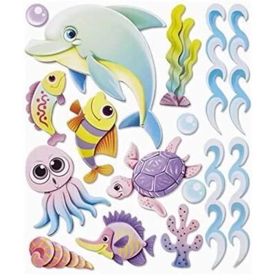 hobbyfun 3D Sticker XXL Waterworld hobbyfun 3D Sticker XXL Waterworld