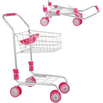 Idena Einkaufswagen Metall für Puppen Idena Einkaufswagen Metall für Puppen