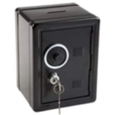 Idena Spartresor Geldkassette Spardose/büchse / Größe: 12x10,5x16cm / Farbe: schwarz Idena Spartresor Geldkassette Spardose/büchse / Größe: 12x10,5x16cm / Farbe: schwarz
