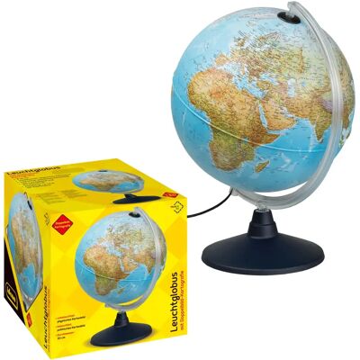 Idena Leuchtglobus mit Doppelbild-Kartografie Ø30cm Idena Leuchtglobus mit Doppelbild-Kartografie Ø30cm