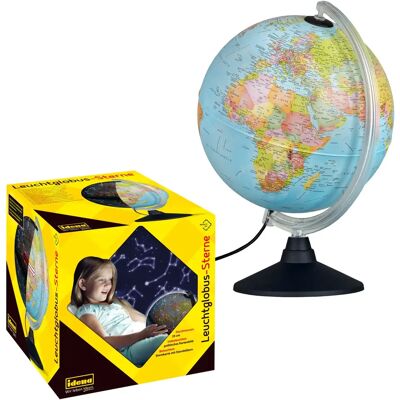 Idena Leuchtglobus-Sterne mit 2 Kartenbildern Ø25cm Idena Leuchtglobus-Sterne mit 2 Kartenbildern Ø25cm