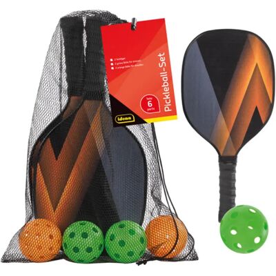 Idena Pickleball-Set 2 Schläger/4 Bälle 6 Teile Idena Pickleball-Set 2 Schläger/4 Bälle 6 Teile