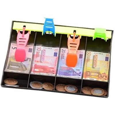 Johntoy Euro-Spielgeld mit Registrierkassenlade Johntoy Euro-Spielgeld mit Registrierkassenlade