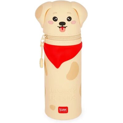 Legami 2-in-1-Federmäppchen aus Silikon Golden „Fur-ever Friends“ - Kawaii Legami 2-in-1-Federmäppchen aus Silikon Golden „Fur-ever Friends“ - Kawaii