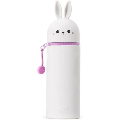 Legami 2-in-1-Federmäppchen aus Silikon - Kawaii: Bunny Legami 2-in-1-Federmäppchen aus Silikon - Kawaii: Bunny