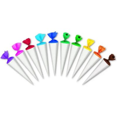 Livepac Office Bastel Zuckertüte, rund, 35 cm, 10 Stück Livepac Office Bastel Zuckertüte, rund, 35 cm, 10 Stück