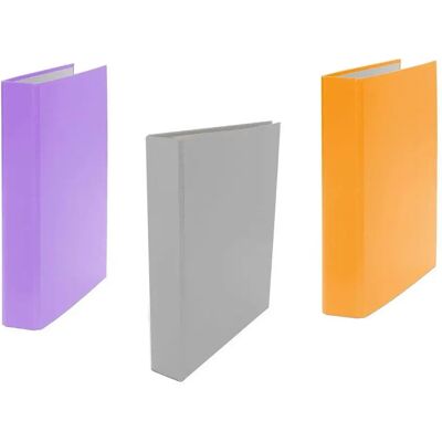 Livepac Office Ringbuch DIN A5, 4-Ring, 3 Stück je 1x in grau, orange und lila Livepac Office Ringbuch DIN A5, 4-Ring, 3 Stück je 1x in grau, orange und lila