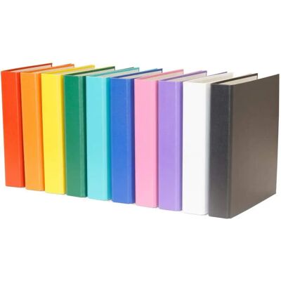 Livepac Office Ringbuch mit 4-Ring Mechanik, DIN A5, 10 Stück, 10 Farben Livepac Office Ringbuch mit 4-Ring Mechanik, DIN A5, 10 Stück, 10 Farben