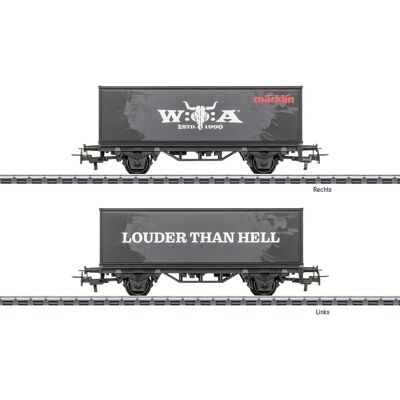 MÄRKLIN 44296 H0 Containerwagen W:O:A® 2026 MÄRKLIN 44296 H0 Containerwagen W:O:A® 2026