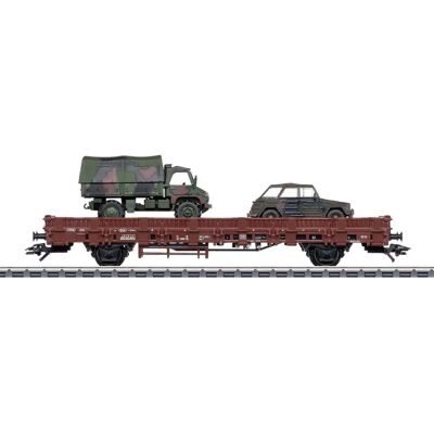 Märklin 46929 H0 Rungenwagen Kbs 443, DB, Ep. IV Märklin 46929 H0 Rungenwagen Kbs 443, DB, Ep. IV