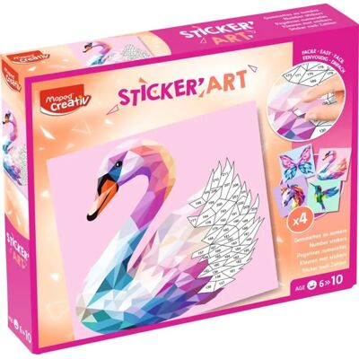 Maped Kreativ-Set Sticker'Art Elegant Creatures Maped Kreativ-Set Sticker'Art Elegant Creatures