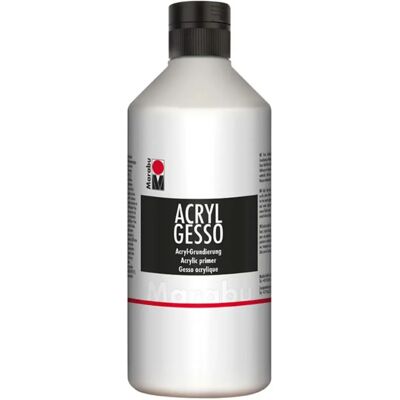 MARABU Acrylgrundierung 'Acryl Gesso', 500 ml - Farbe MARABU Acrylgrundierung 'Acryl Gesso', 500 ml - Farbe