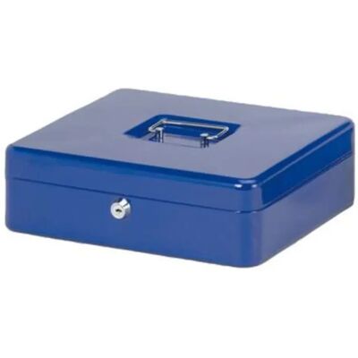 Maul Geldkassette 4, 30 x 24,5 x 9 cm, blau Maul Geldkassette 4, 30 x 24,5 x 9 cm, blau